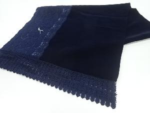 ビロードレース花模様ショール